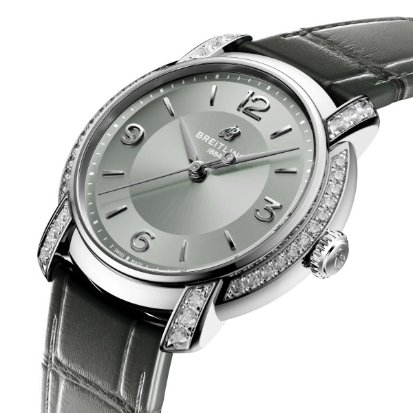 Дамски часовник BREITLING Lady Premier Automatic A10310671M1P1 със стоманен корпус – classicwatches.bg