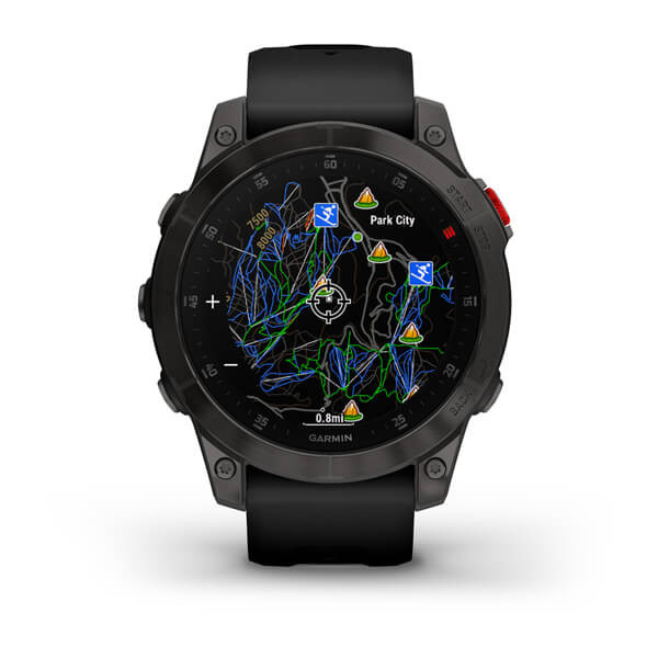 GARMIN EPIX GEN 2 SАPHIRE BLACK TITANIUM 47MM 010-02582-11