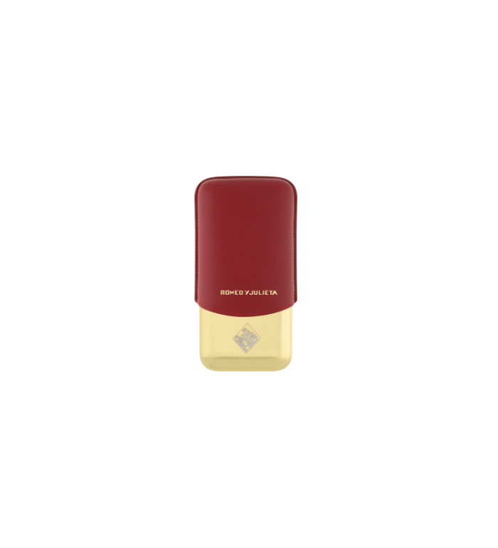 Калъф за 3 пури S.T.Dupont 3 Cigar Leather Case Romeo y Julieta Burgundy 183350