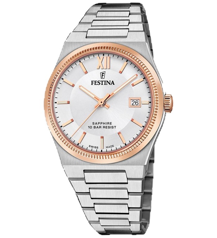 ЧАСОВНИК FESTINA SWISS MADE 40MM F20036/1