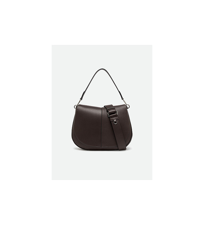 Дамска чанта Gianni Chiarini Helena Round BS 9037/COMM GRN-2107 Espresso
