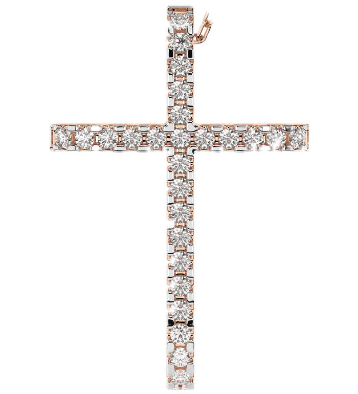 CARA DIAMANTI Златно колие с диаманти K104-10026R