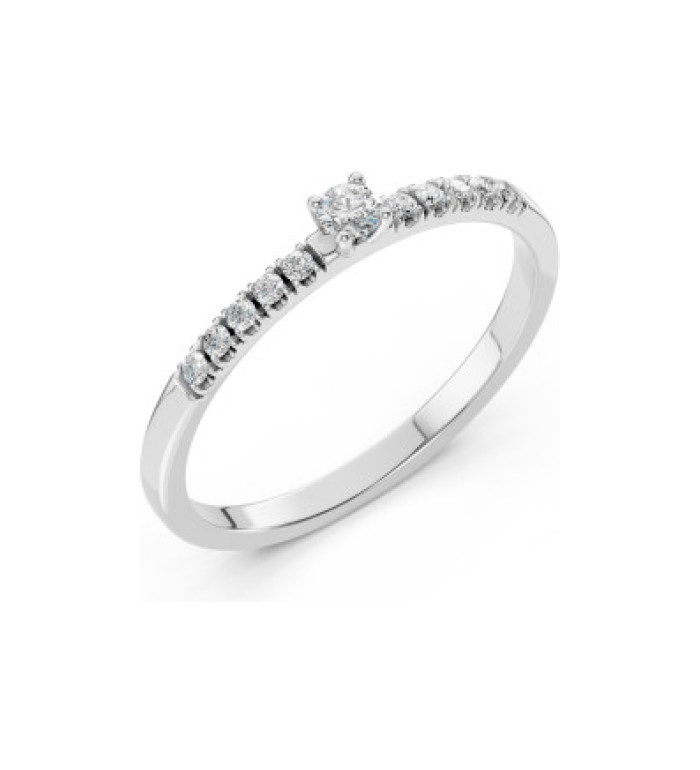 Cara Diamanti златен пръстен с диаманти K101-10126W