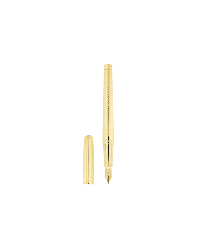 ПИСАЛКА S.T.DUPONT LINE D ETERNITY DIAMOND TIP GOLD LARGE 420015L