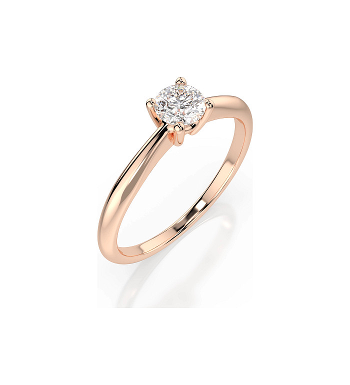 Cara пръстен с диамант 0.30 ct GIA сертификат – ЗЛАТНО БИЖУ 14К K101-10021R(4.2)/14K