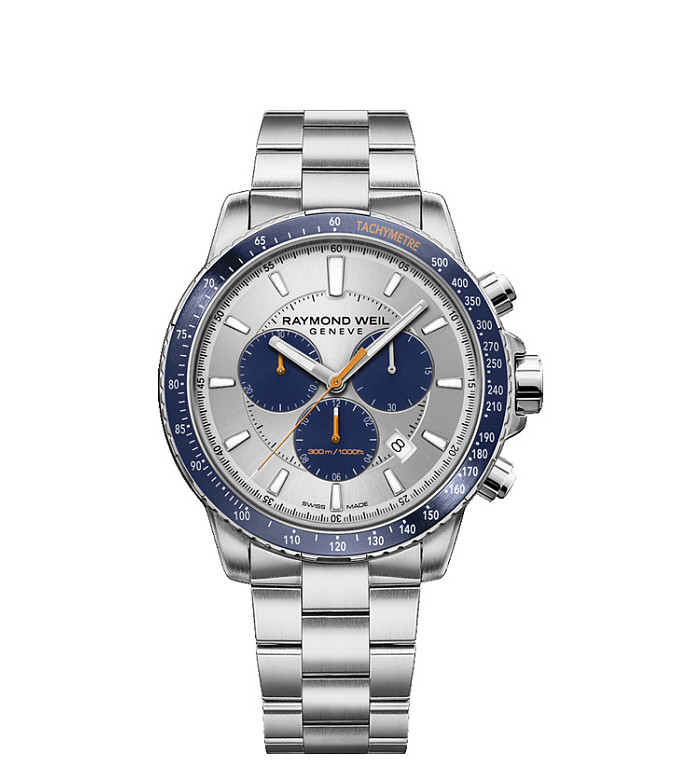 RAYMOND WEIL TANGO QUARTZ 43MM MEN'S  WATCH 8570-ST3-65501