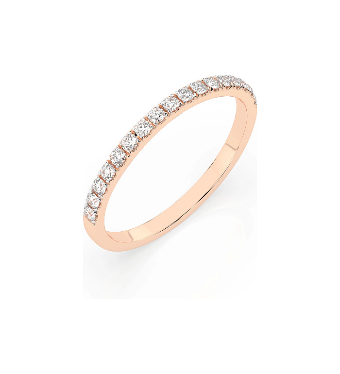 Cara пръстен с диаманти 0.26 ct – ЗЛАТНО БИЖУ 14К K101-10111R/14K