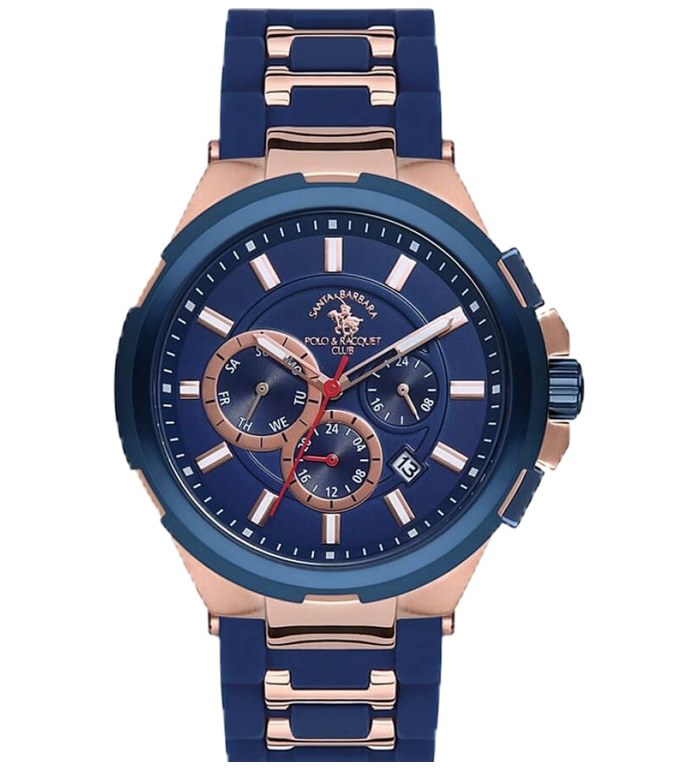 SANTA BARBARA POLO & RACQUET CLUB LEGEND 45MM MEN'S WATCH  SB.10.1065.6
