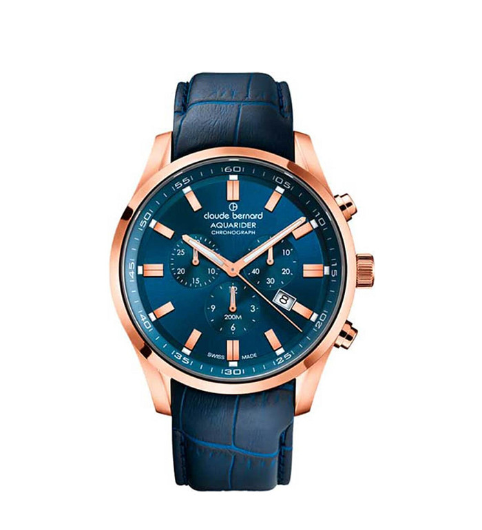 Claude Bernard Aquarider Chronograph 10222 37RC1 BUIR1