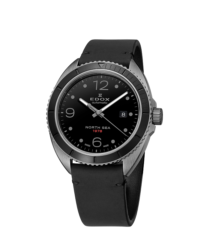 Edox Nort Sea 1978 Automatic Special Edition 43 mm Mens Watch 80118 357NG N1