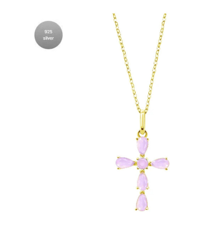 LOTUS SILVER SILVER NECKLACE LP3557-1/1