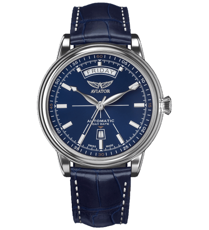 ЧАСОВНИК AVIATOR DOUGLAS DAY-DATE 45MM V.3.20.0.145.4