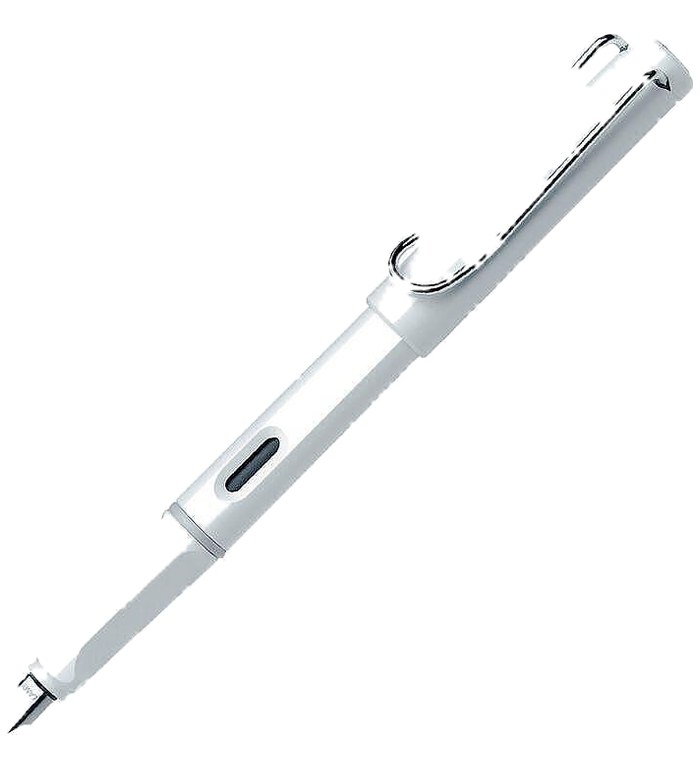Писалка Lamy - Safari, бяла, F