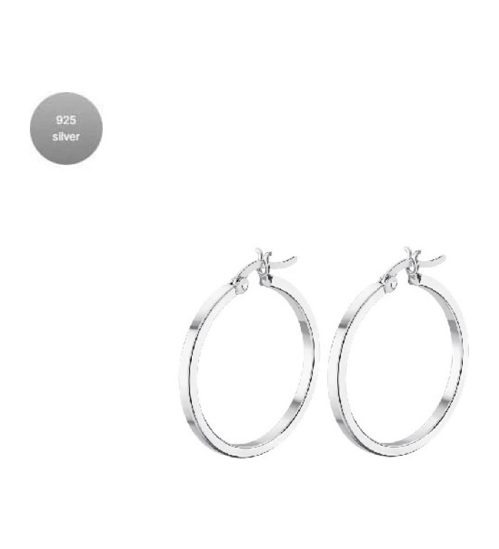 LOTUS SILVER SILVER EARRINGS LP3277-4/1