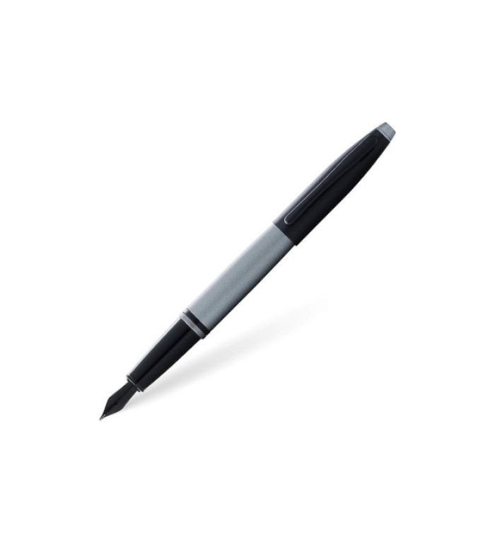Писалка Cross Calais - Matte Grey And Black Lacquer, м перо
