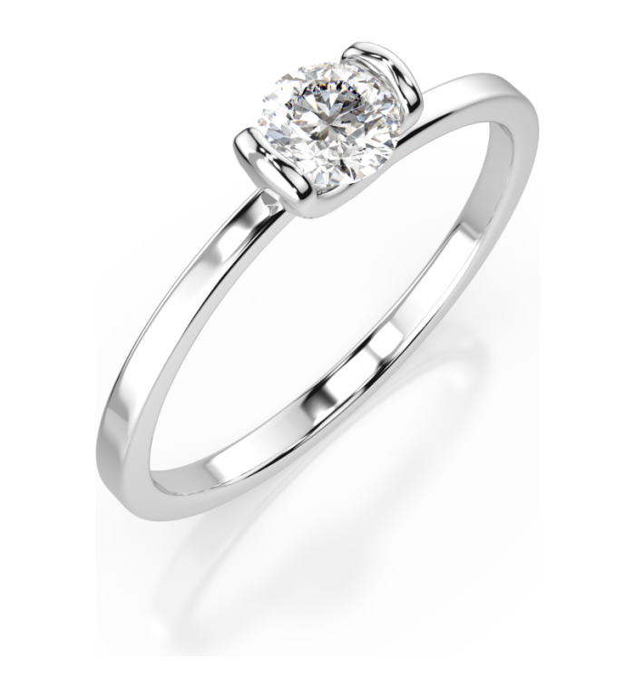 CARA RING WITH DIAMOND 0.3 CT GIA CERTIFICATE K101-10016W