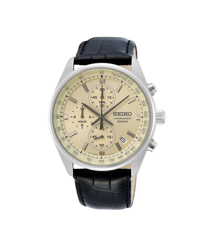 SEIKO SPORT CHRONOGRAPH QUARTZ 42MM MEN'S WATCH SSB383P1