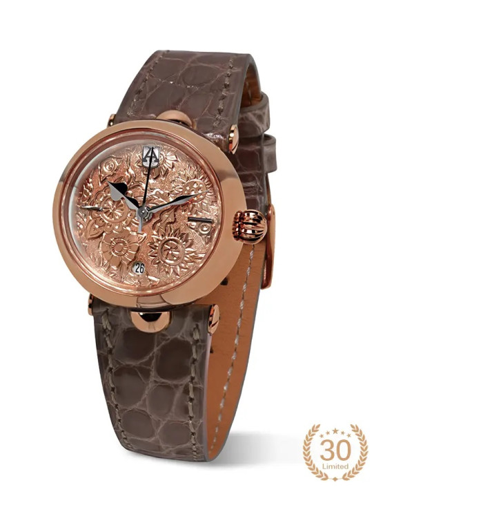 Часовник ALEXANDER SHOROKHOFF SHAR 25MM LIMITED EDITION 30PIECES AS.SH05-1R