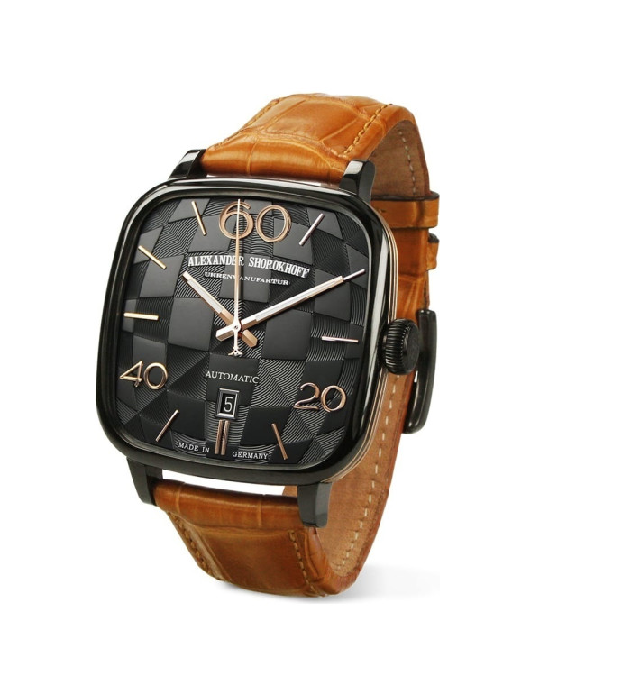 Часовник ALEXANDER SHOROKHOFF KANDY 41x41MM AS.KD02-4G