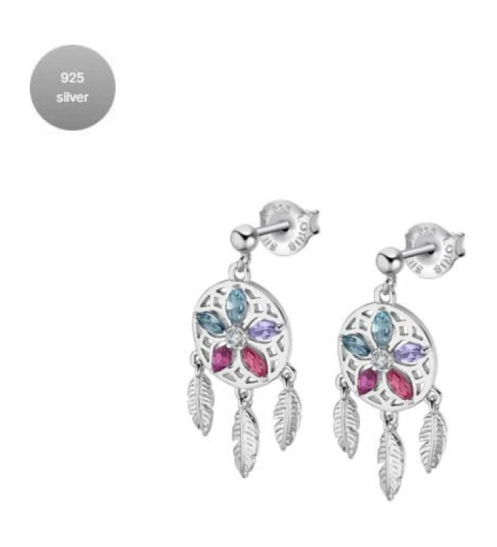 Lotus Silver Joyas сребърни обеци LP3144-4/1