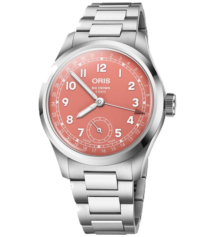 ЧАСОВНИК ORIS BIG CROWN, POINTER DATE 40ММ 403 7799 4068-07 8 20 06