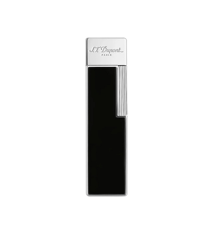 Запалка S.T.Dupont TWIGGY BLACK/CHROME 30001