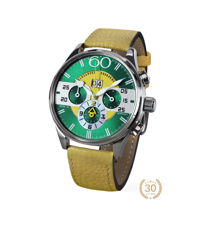 Часовник ALEXANDER SHOROKHOFF BIG DATE CHRONO 43.5MM LIMITED EDITION AS.BD01-5