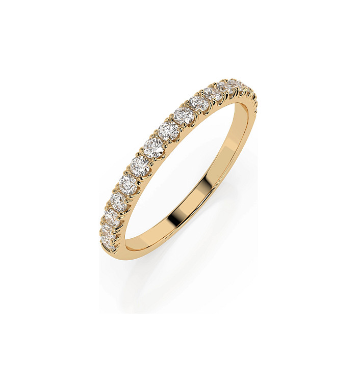 Cara пръстен с диаманти 0.34 ct – ЗЛАТНО БИЖУ 14К K101-10044/1Y/14K