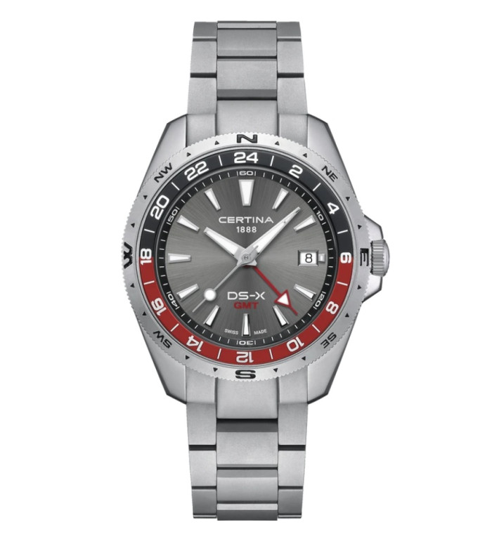 CERTINA DS-X GMT 41ММ C047.452.11.081.01