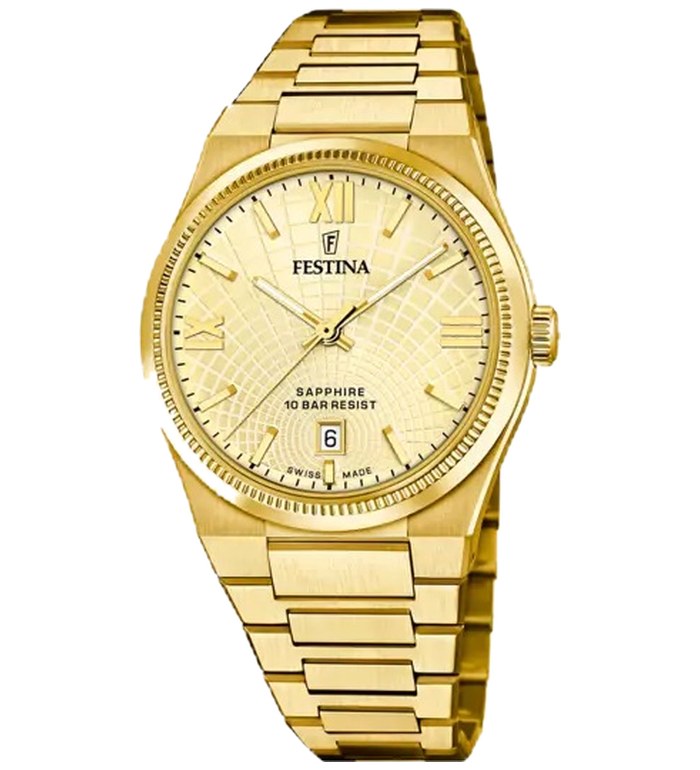 ЧАСОВНИК FESTINA SWISS MADE 40MM F20057/2