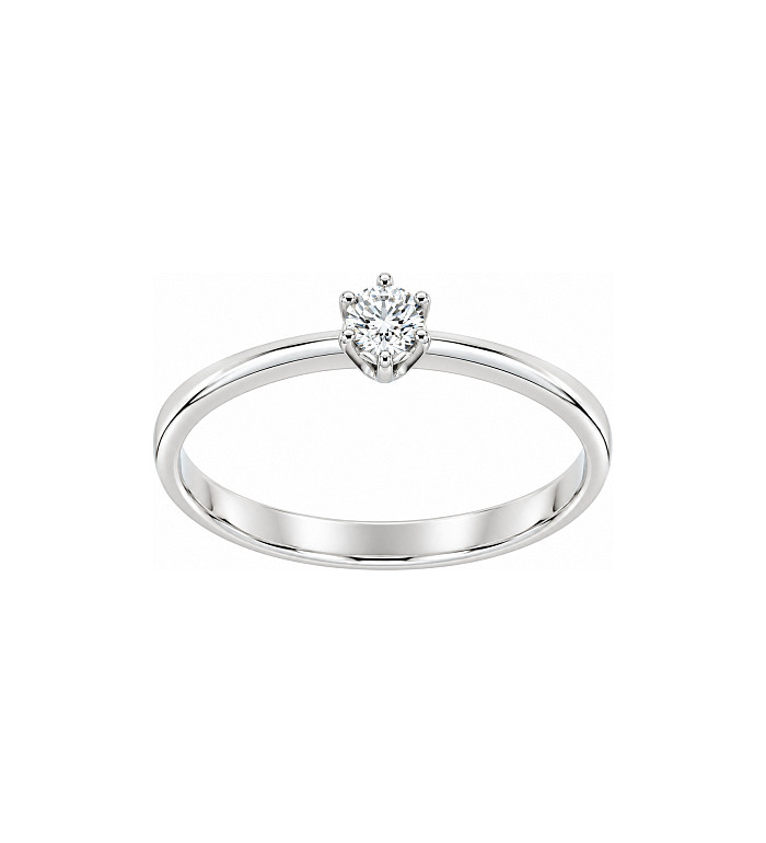 Cara Diamanti gold ring with diamond AA0530.12W/0.08ctsSI/H