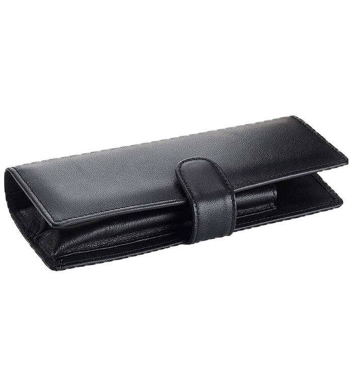 Кожен калъф Lamy A402 Black за 2 пишещи средства, с магнитно закопчаване