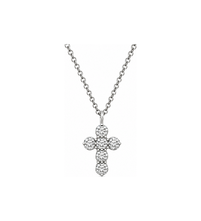 Cara Diamanti златно колие с диамант CLN1411W/0.06cts/SI/H