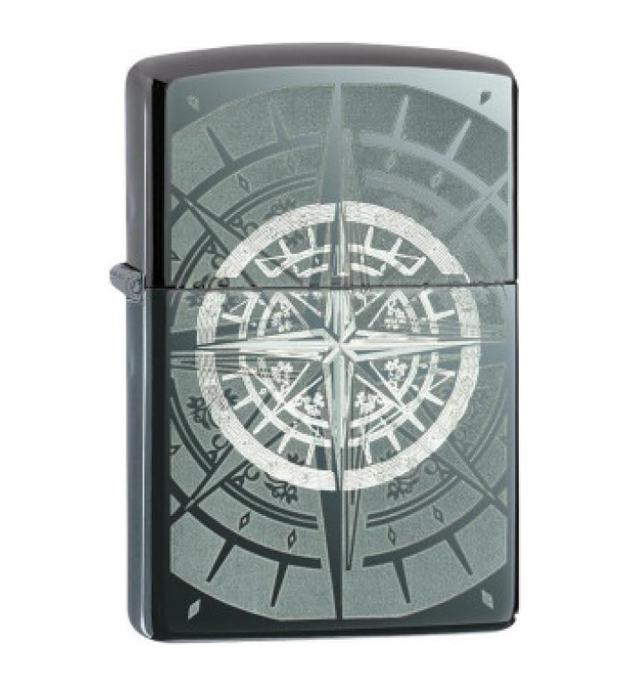 Запалка Zippo 29232 Black Ice® Compass