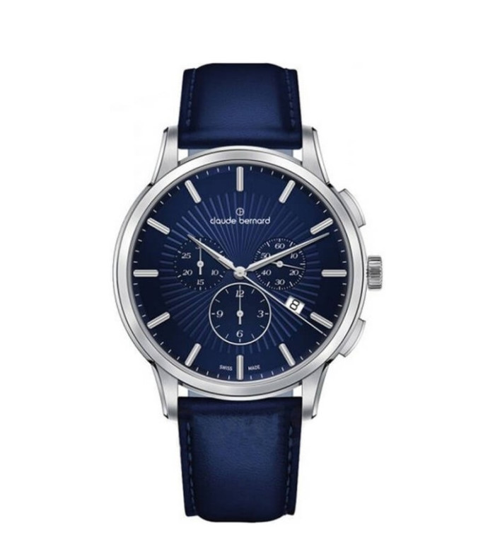 CLAUDE BERNARD CLASSIC CHRONO 43MM MEN'S WATCH 10237 3 BUIN