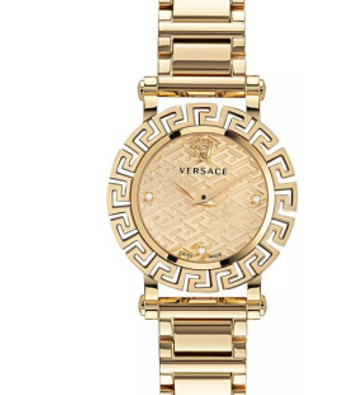 VERSACE GRECA GLAM 36MM LADIES WATCH VE2Q00422