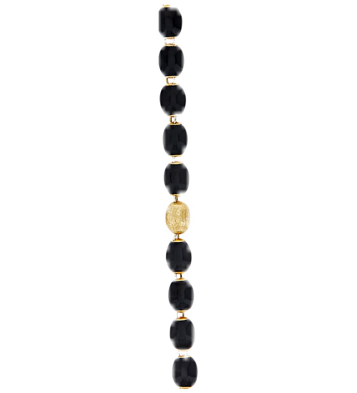 NANIS DANCING MYSTERY BLACK ONYX ГРИВНА ОНИКС, ДИАМАНТИ BS2-599