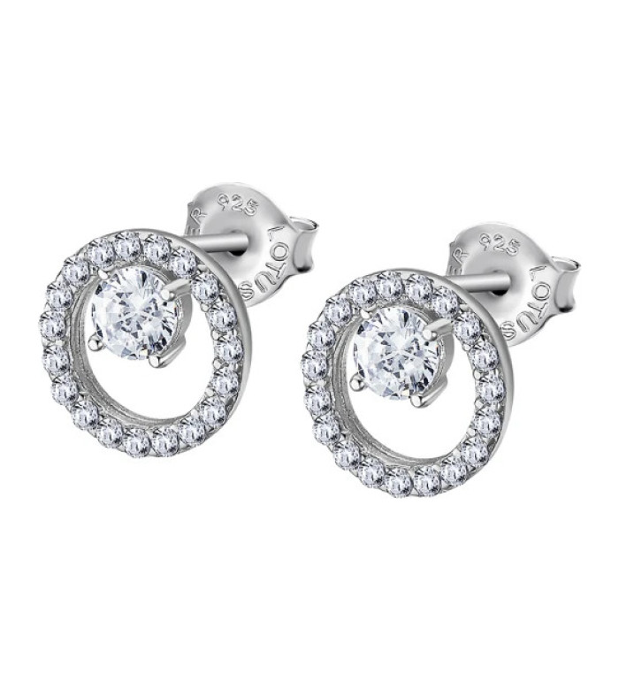 LOTUS SILVER SILVER EARRINGS LP3080-4/1