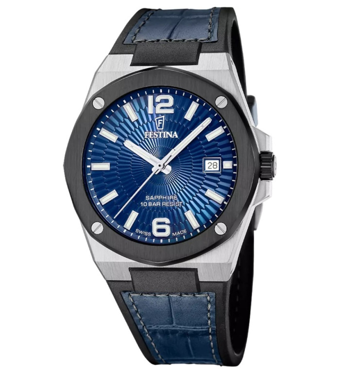 ЧАСОВНИК FESTINA SWISS MADE 42MM F22001/2