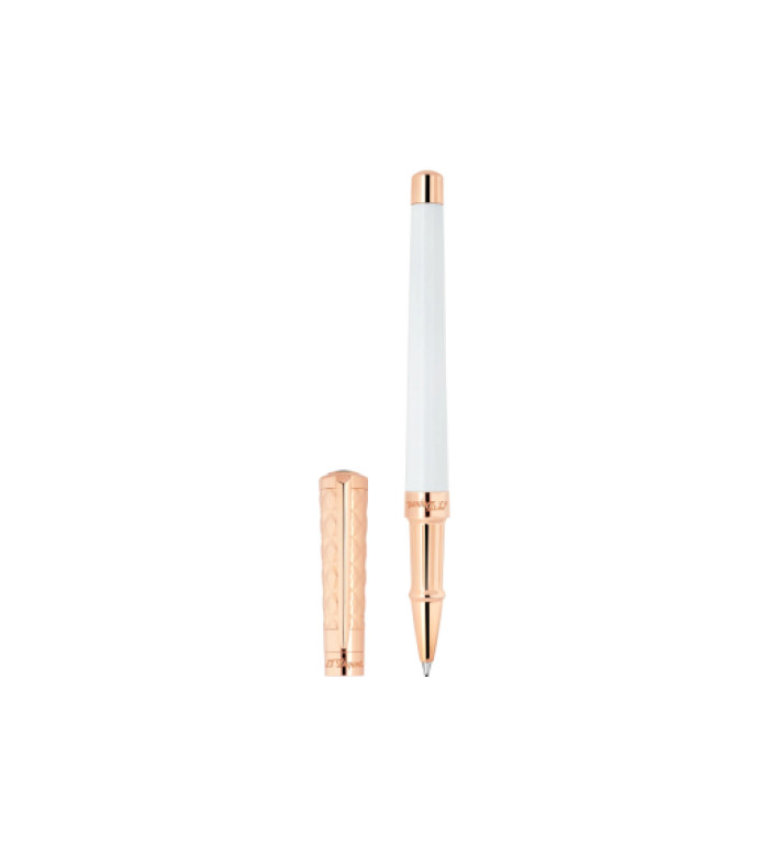 РОЛЕР S.T.DUPONT LIBERTÉ DUO WHITE AND GOLDEN 462227F