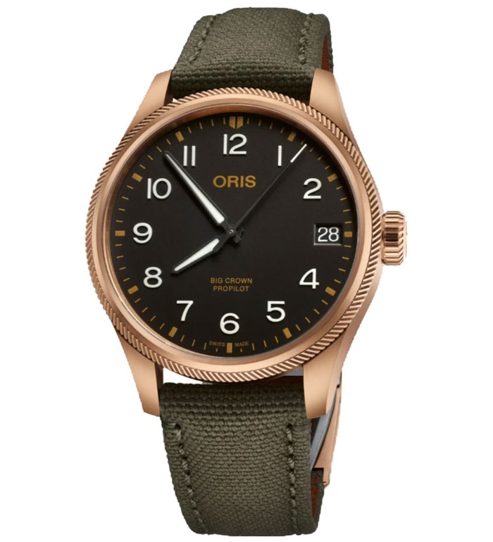 ORIS BIG CROWN PROPILOT BIG DATE 41MM MEN'S WATCH 751 7761 3164-07 2003BRLC