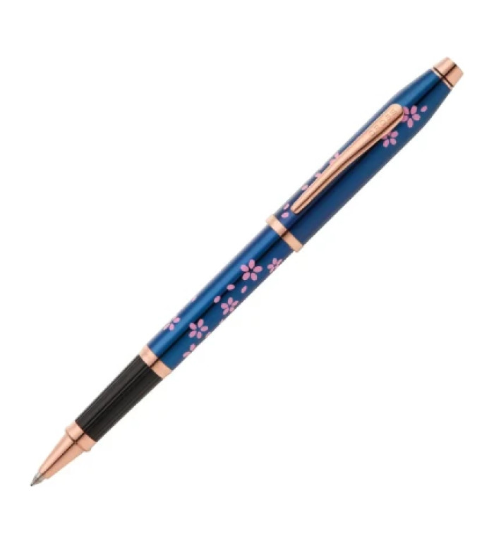 Ролер Cross Century II - Cherry Blossom Translucent Blue Lacquer