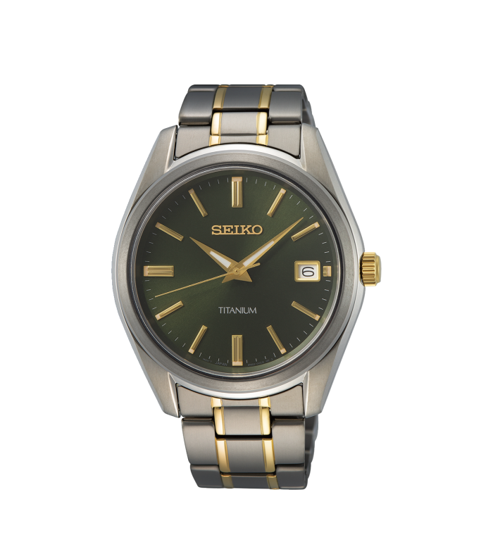 SEIKO CLASSIC TITAN 40MM MEN'S WATCH SUR377P1
