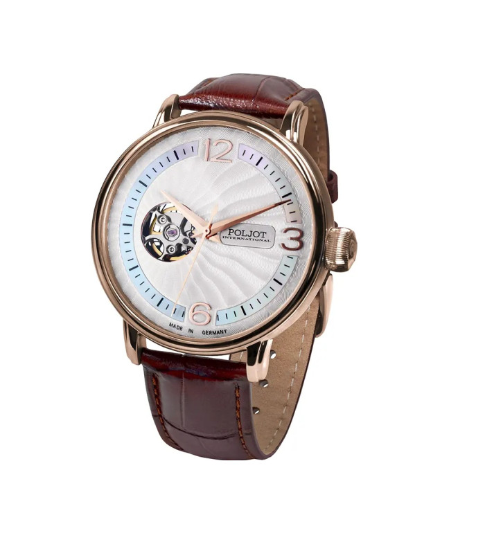 Часовник POLJOT INTERNATIONAL Jaros Open Heart 42MM LIMITED EDITION 100PCS 38NH.4286811