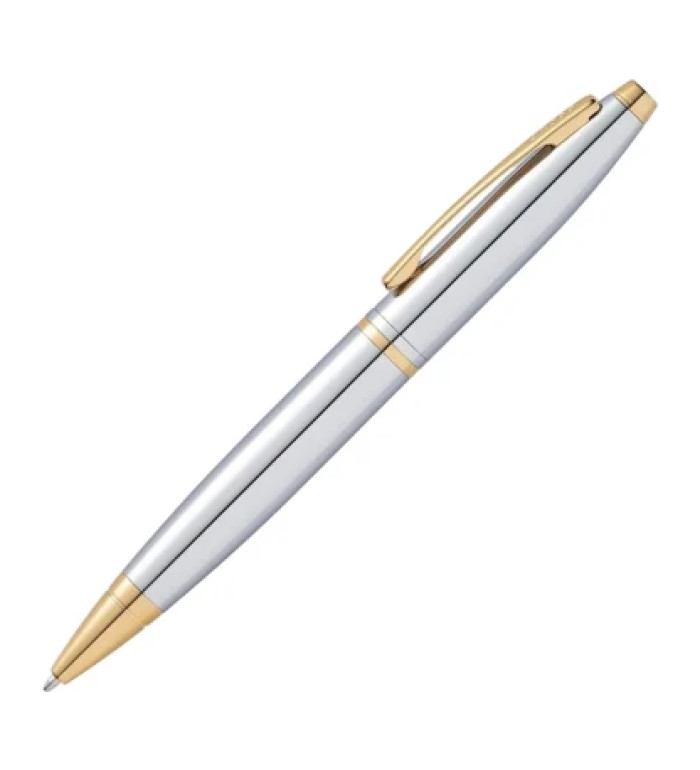 Химикалка Cross Calais - Chrome & Gold