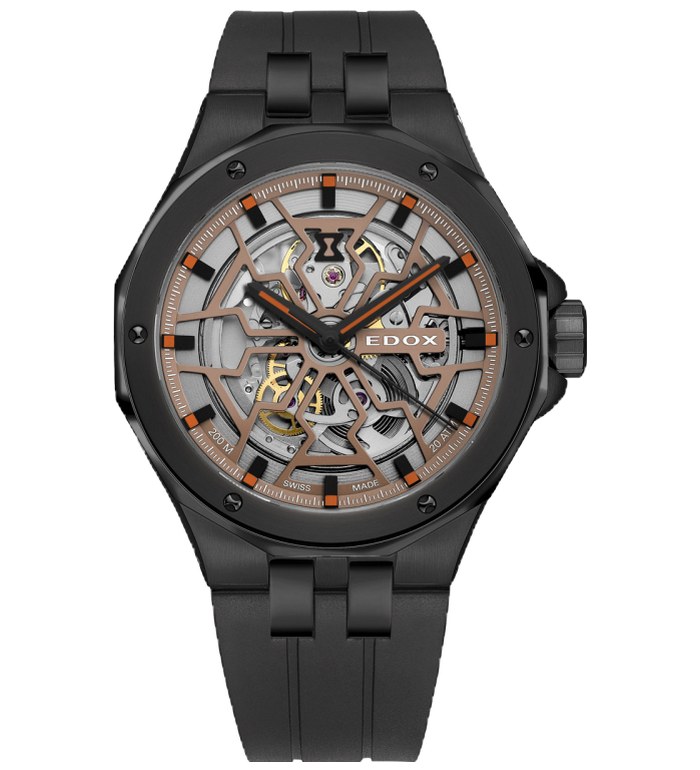 EDOX DELFIN 43MM MEN'S WATCH 85303 37NCA BEIO