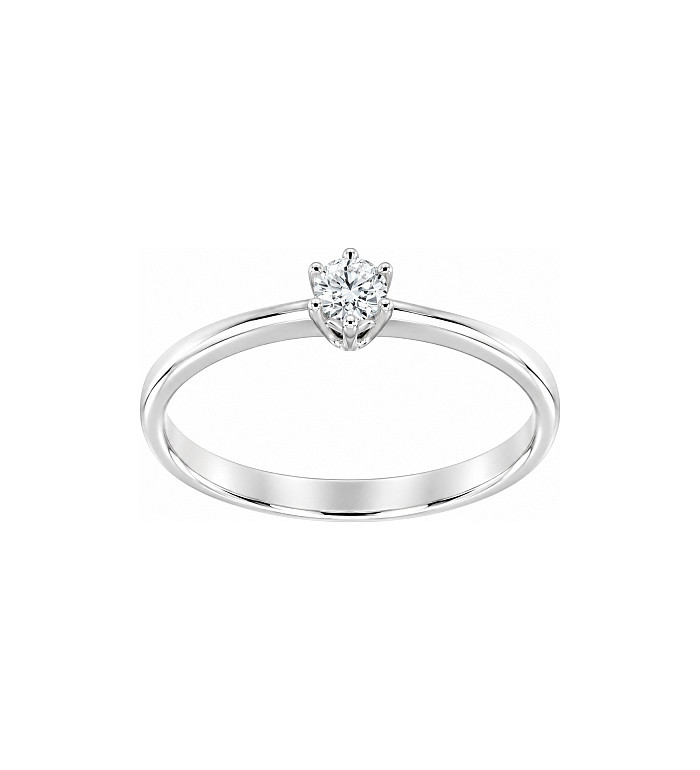 Cara Diamanti gold ring with diamond AA0530.12W/0.12ctsSI/H
