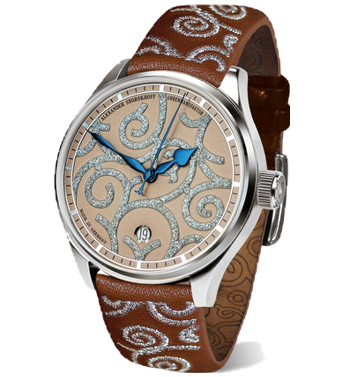 ALEXANDER SHOROKHOFF ARABIAN PEARLS  AUTOMATIC 39MM  LADIES  WATCH  AS.LA-DUB-2-DD