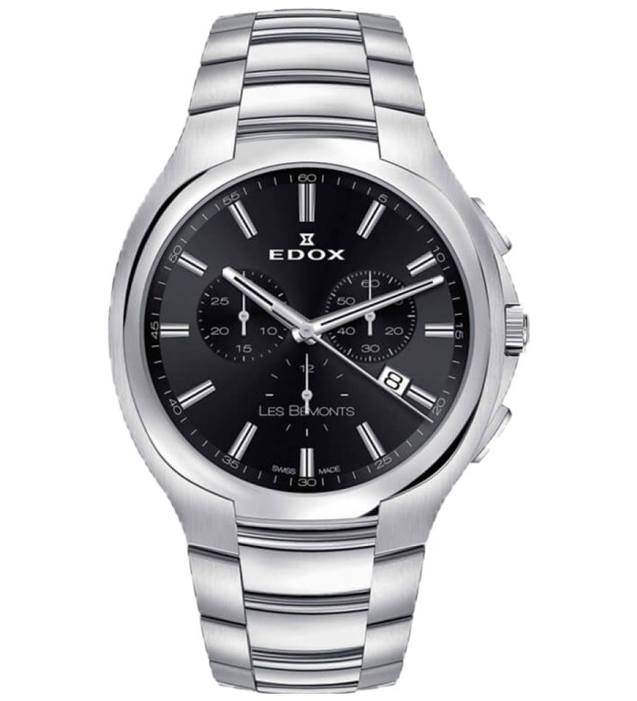 ЧАСОВНИК EDOX LES BÉMONTS ULTRA SLIM CHRONOGRAPH 42 MM 10239 3 NIN