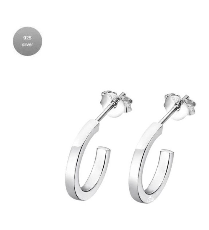 LOTUS SILVER SILVER EARRINGS LP3203-4/1